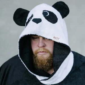 Aikuisten Pyyheponcho PANDA - Bambufrotee