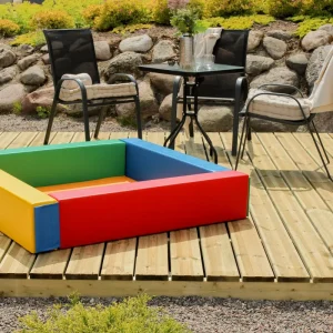 Soft Play -pallomeri – Monivärinen