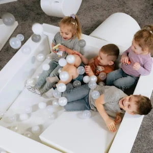 Soft Play -pallomeri – Valkoinen